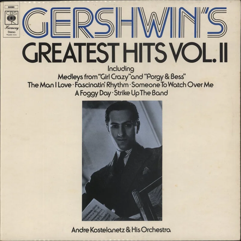 George Gershwin Gershwin's Greatest Hits Vol. II UK Vinyl LP
