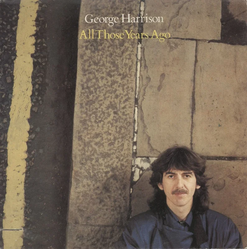 George Harrison All Those Years Ago Italian 7" vinyl