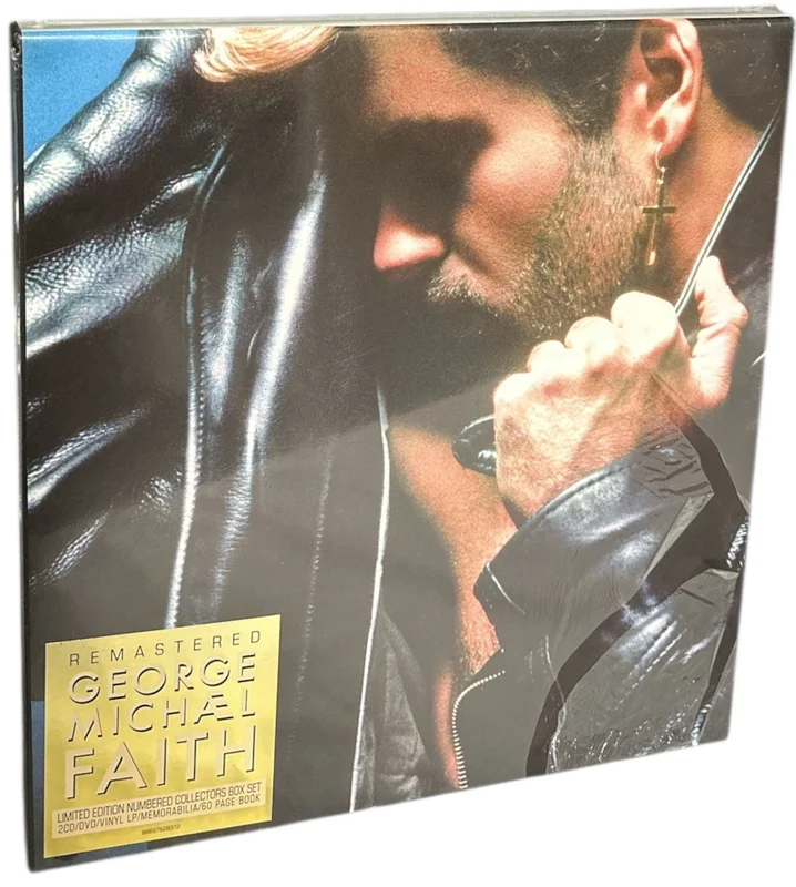 George Michael Faith - Sealed Deluxe Edition UK 3-disc CD/DVD Set