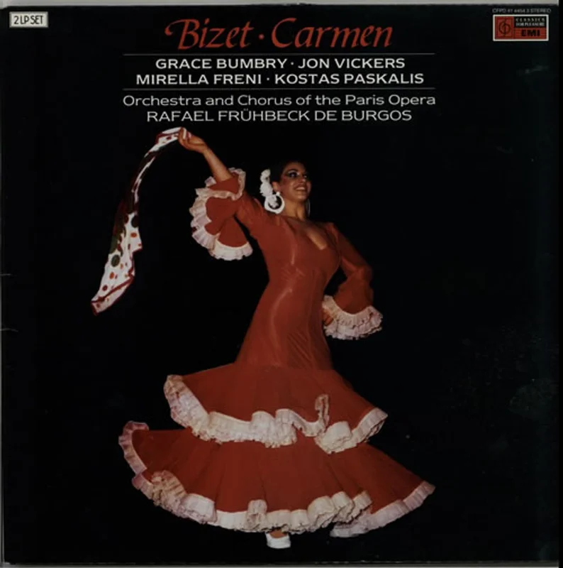Georges Bizet Carmen UK 2-LP vinyl set