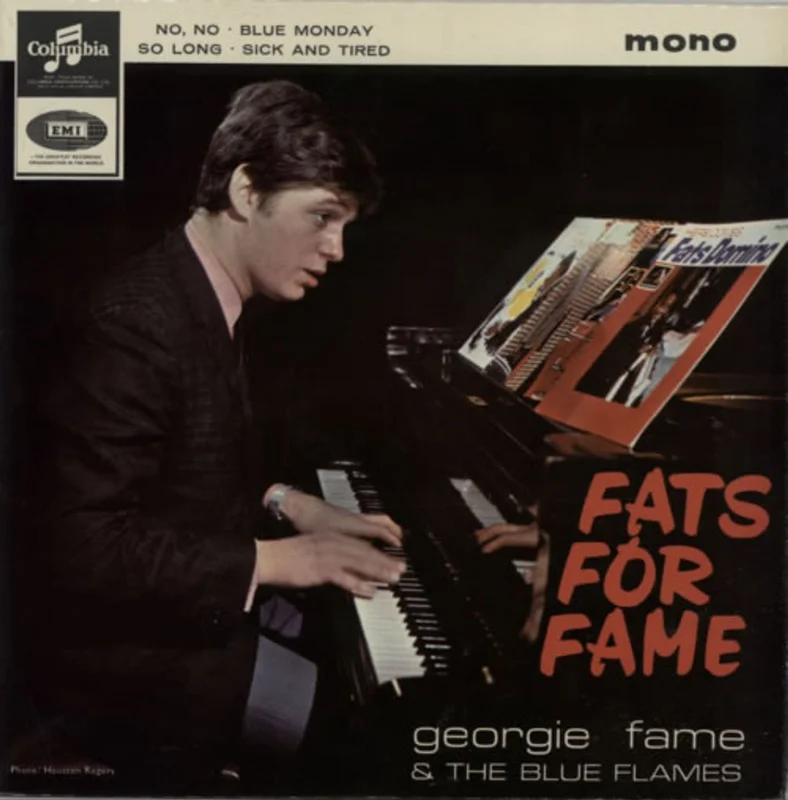 Georgie Fame Fats For Fame EP UK 7" vinyl