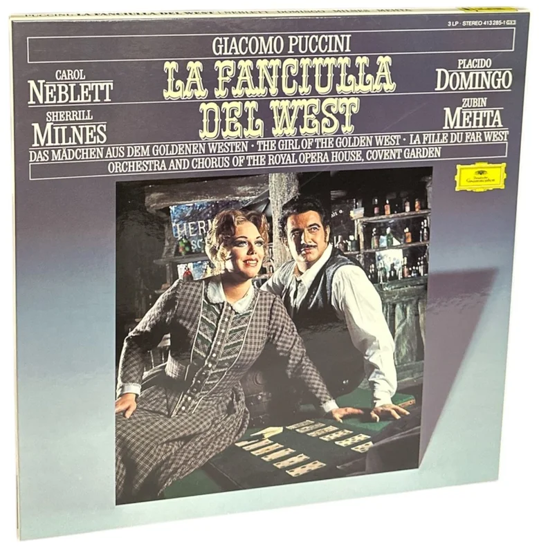 Giacomo Puccini Puccini: La Fanciulla Del West German Vinyl box set