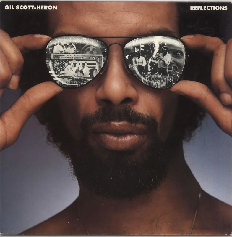 Gil Scott-Heron Reflections + Insert UK Vinyl LP