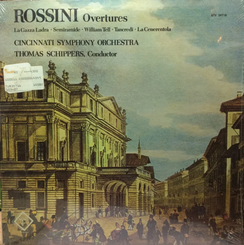 Gioacchino Rossini, Cincinnati Symphony Orchestra, Thomas Schippers - Rossini Overtures