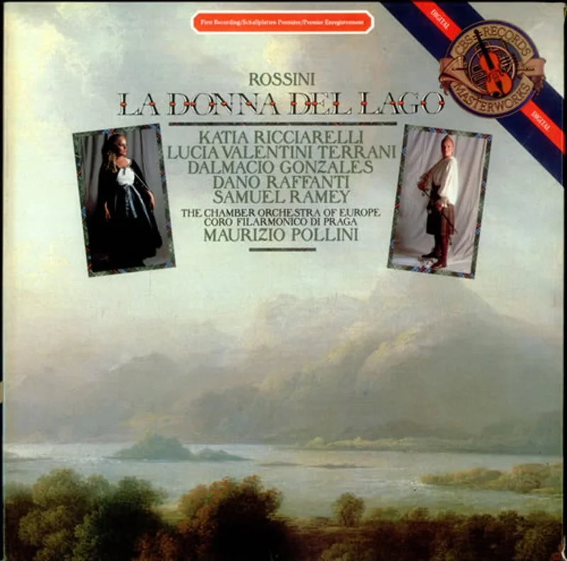 Gioacchino Rossini La Donna Del Lago UK 3-LP vinyl set
