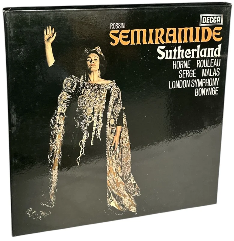 Gioacchino Rossini Semiramide UK Vinyl box set