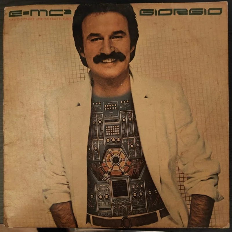 Giorgio*  E=MC (Indian pressing) (Used Vinyl - VG+) NJ Marketplace