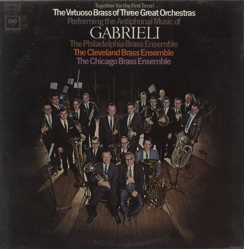 Giovanni Gabrieli The Antiphonal Music Of Gabrieli US Vinyl LP