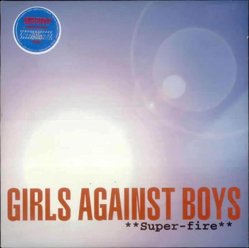 Girls Against Boys Super-fire UK 10" vinyl
