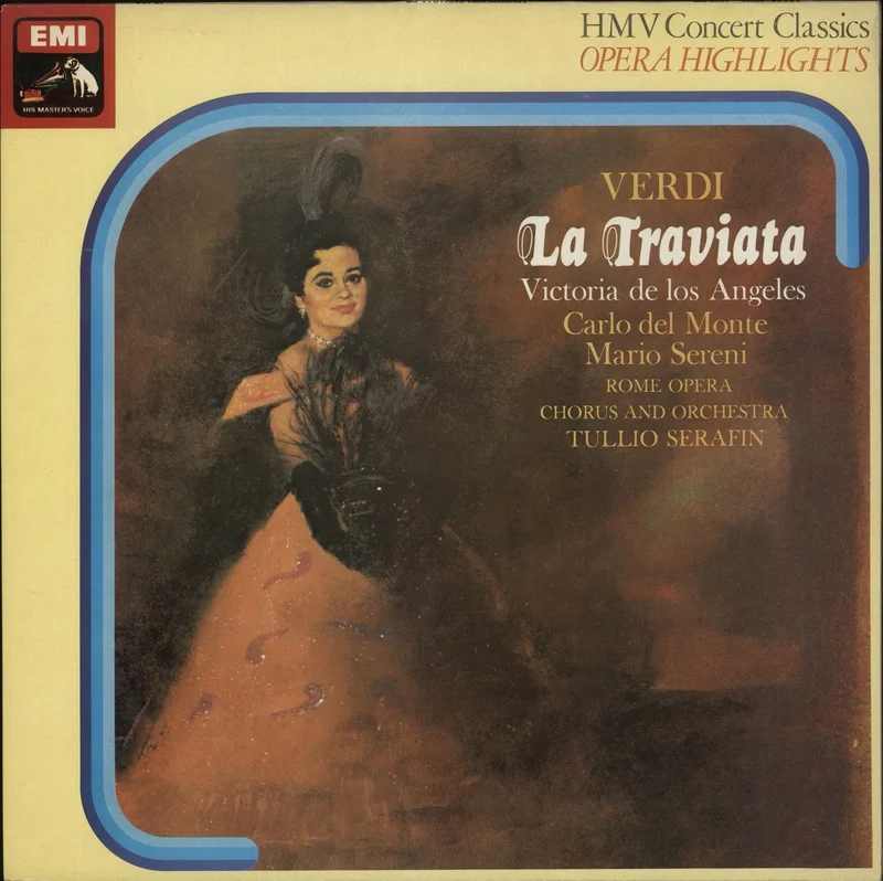 Giuseppe Verdi Verdi: La Traviata (Highlights) UK Vinyl LP
