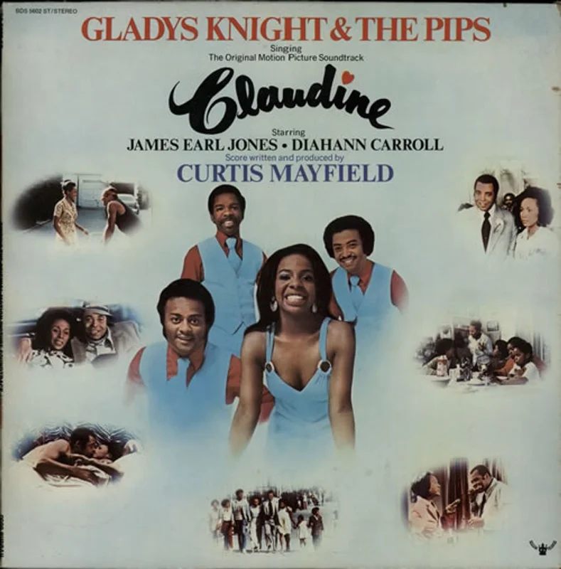 Gladys Knight & The Pips Claudine US Vinyl LP