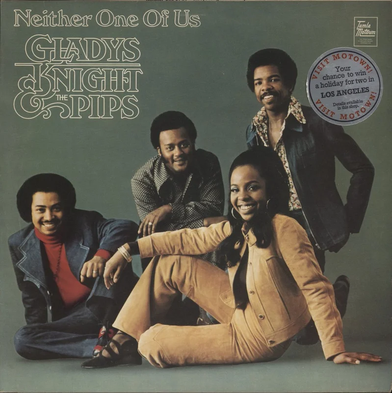 Gladys Knight & The Pips Neither One Of Us UK Vinyl LP