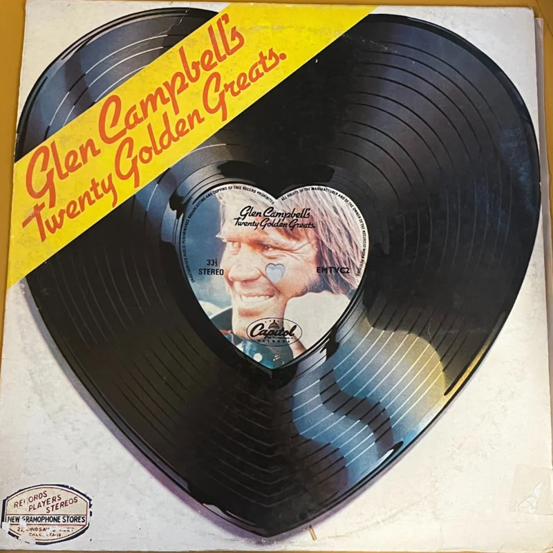 Glen Campbell - Glen Campbell's Twenty Golden Greats (Indian Presing) ( (Used Vinyl - VG) NJ Marketplace
