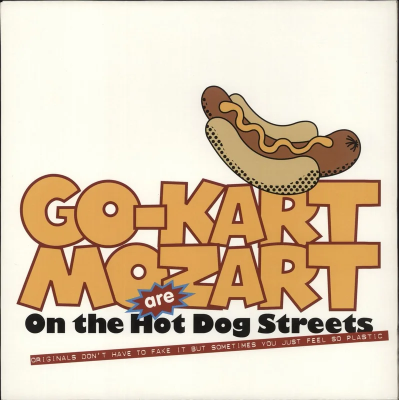 Go Kart Mozart On The Hot Dog Streets UK 2-LP vinyl set