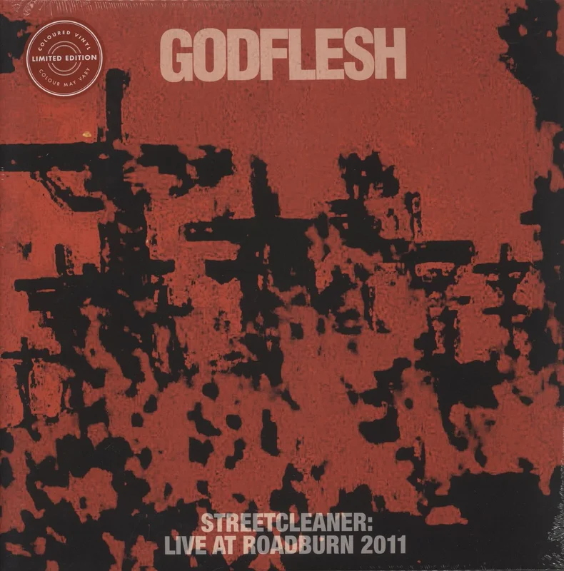 Godflesh Streetcleaner: Live At Roadburn 2011 - Red Vinyl - Sealed UK 2-LP vinyl set