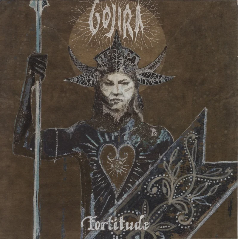 Gojira Fortitude - Blue And Gold Swirl Vinyl US Vinyl LP