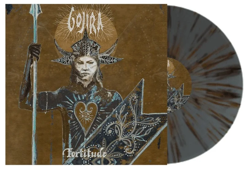 Gojira Fortitude - Brown & Grey Splatter Vinyl - Sealed UK Vinyl LP