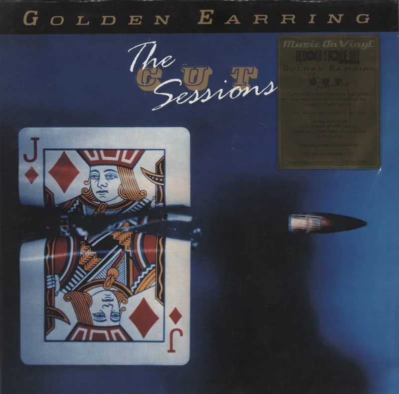 Golden Earring The Cut Sessions - Silver & Blue Marble Dutch 2-LP vinyl set