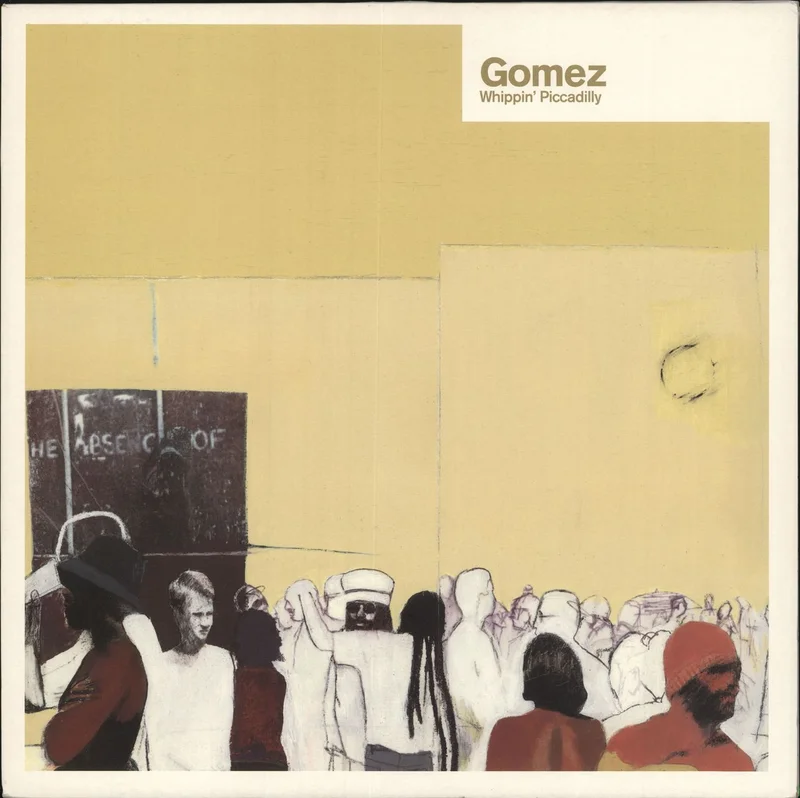 Gomez Whippin' Piccadilly UK 12" vinyl