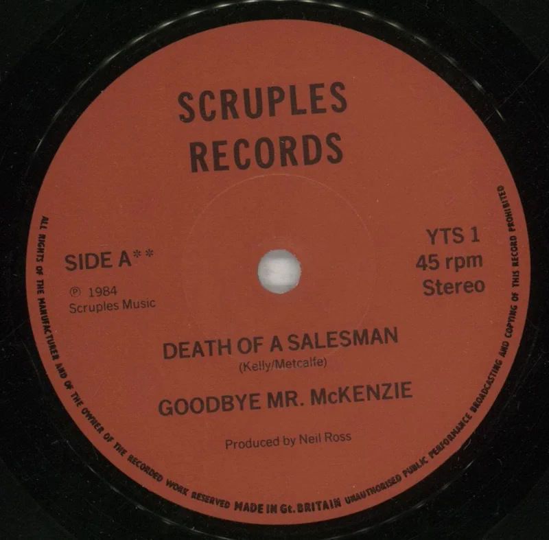 Goodbye Mr. Mackenzie Death Of A Salesman UK 7" vinyl