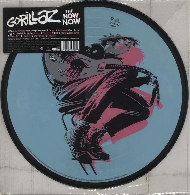 Gorillaz The Now Now UK Picture disc LP