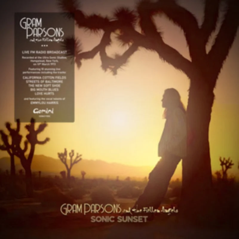 Gram Parsons & The Fallen Angels Sonic Sunset - Live FM Radio Broadcast (Limited Edition, Cream Colored Vinyl) [Import]