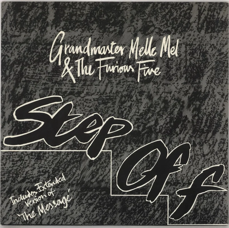 Grandmaster Flash Step Off UK 12" vinyl