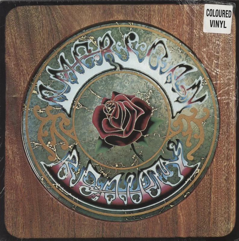 Grateful Dead American Beauty - Limeade Coloured Vinyl UK Vinyl LP
