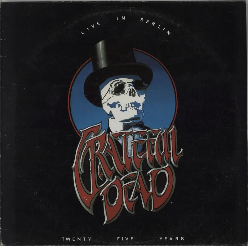 Grateful Dead Live In Berlin - 25 Years On The Road UK 2-LP vinyl set