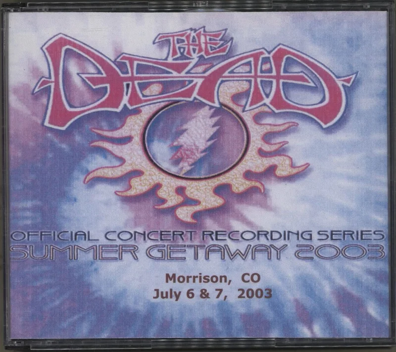 Grateful Dead Summer Getaway 2003, Morrison, CO July 6/7/8, 2003 US 6-CD set