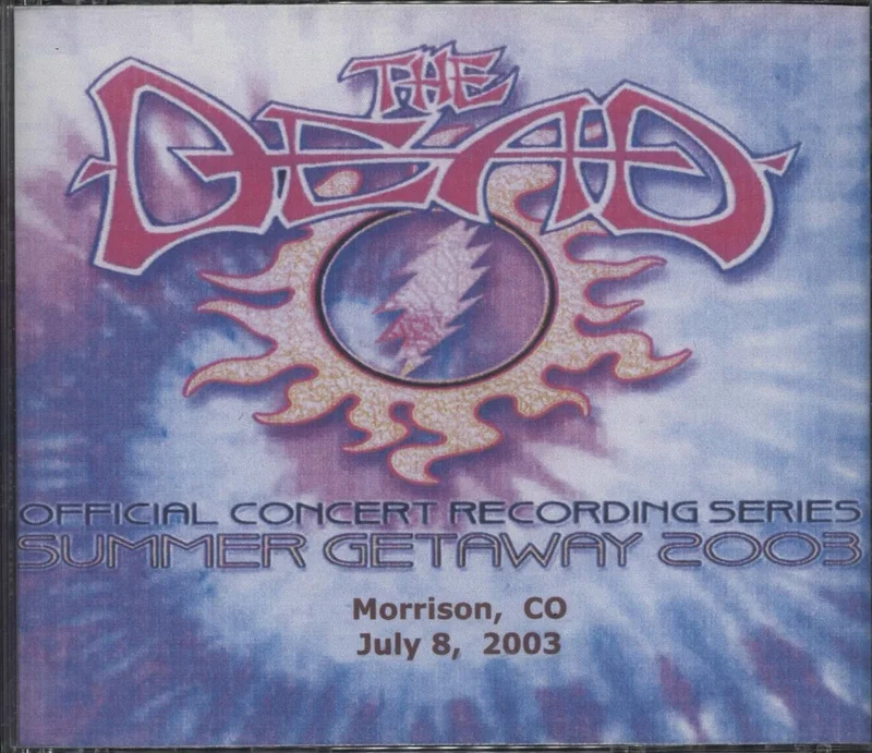 Grateful Dead Summer Getaway 2003, Morrison, CO July 8th, 2003 US 3-CD set