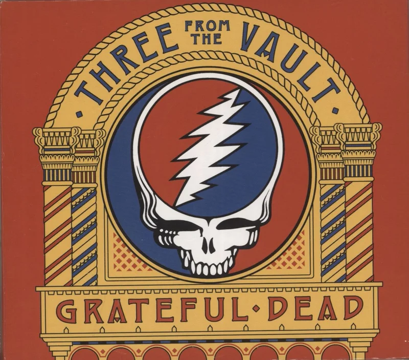 Grateful Dead Three From The Vault UK 2-CD album set