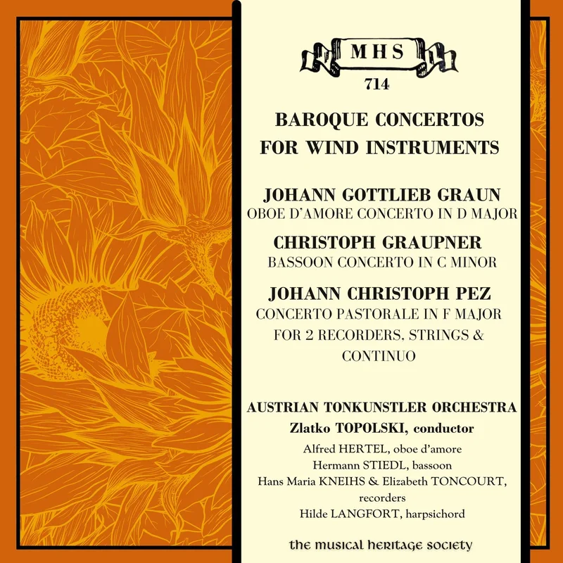 Graun: Oboe D'Amore Concerto in D Major, I. Allegro