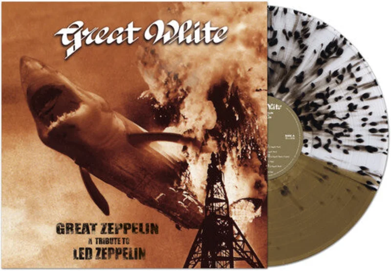 Great White Great Zeppelin - Tribute To Led Zeppelin (Black White & Gold Splatter)