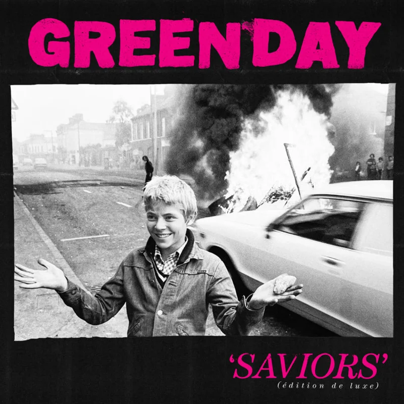 Green Day Saviors (dition De Luxe) (Clear With Hot Pink Splatter) (2Lp)