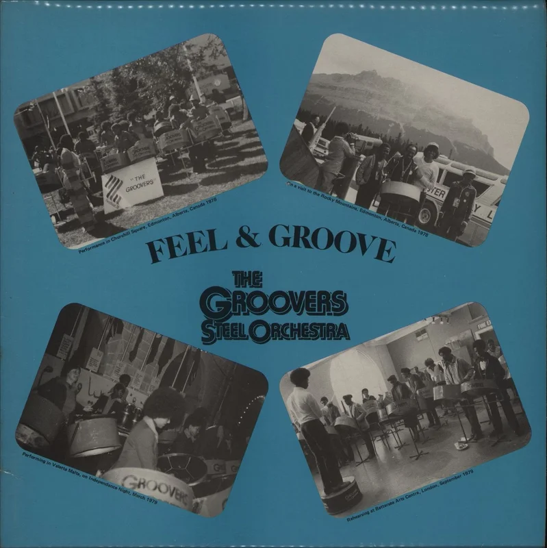 Groovers Steel Orchestra Feel & Groove UK Vinyl LP