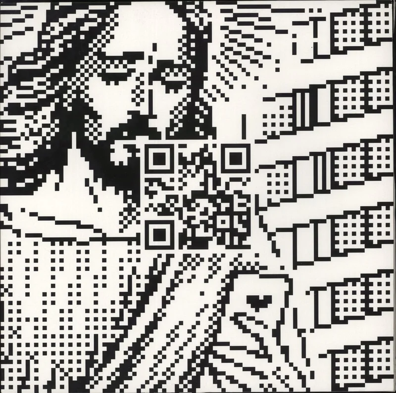 Gruff Rhys [Don't] Welcome The Plague As A Blessing / The Babelsberg Basement Files - Black & White Split Vinyl UK Vinyl LP