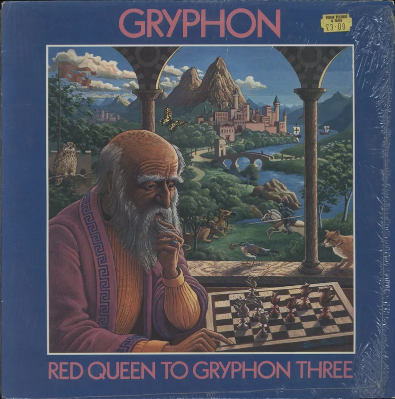 Gryphon Red Queen To Gryphon Three UK Vinyl LP