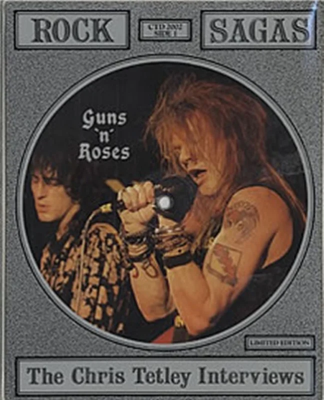 Guns N Roses Rock Sagas - The Chris Tetley Interviews UK Shaped picture disc