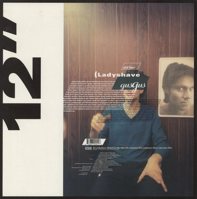 Gus Gus Ladyshave UK 12" vinyl