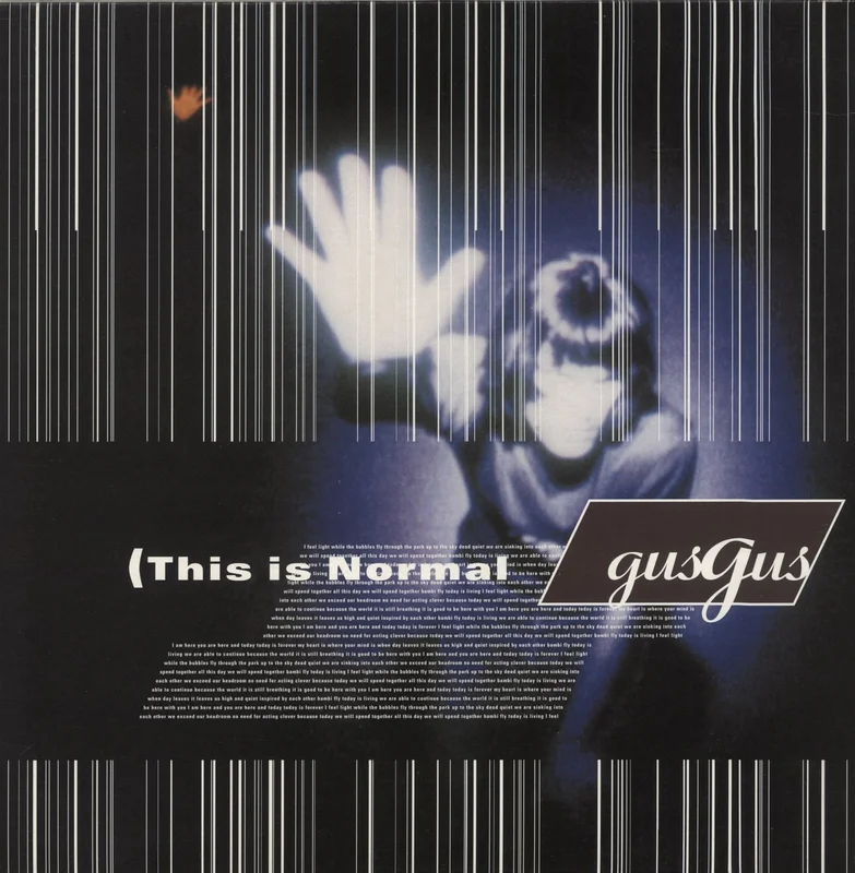 Gus Gus This Is Normal UK 2-LP vinyl set