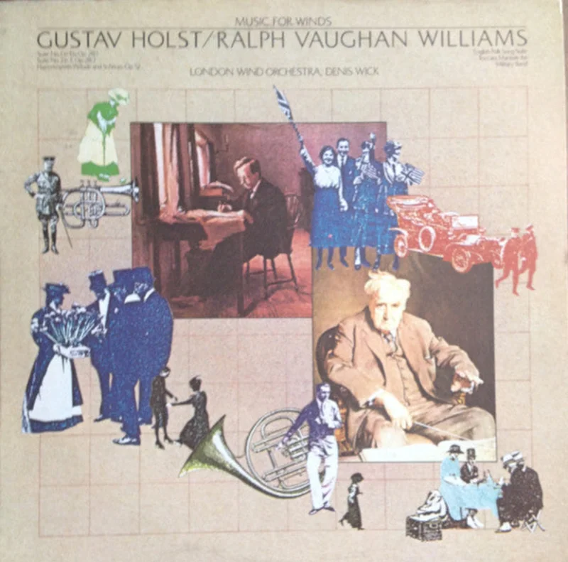 Gustav Holst, Ralph Vaughan Williams, London Wind Orchestra, Denis Wick - Music For Winds