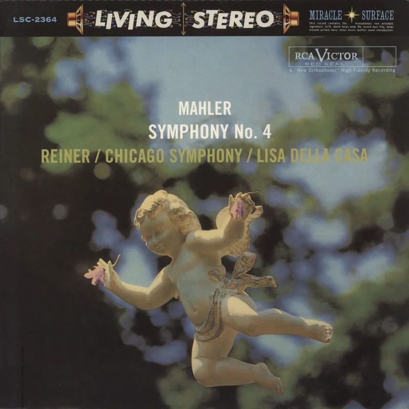 Gustav Mahler Symphony No. 4 US Vinyl LP