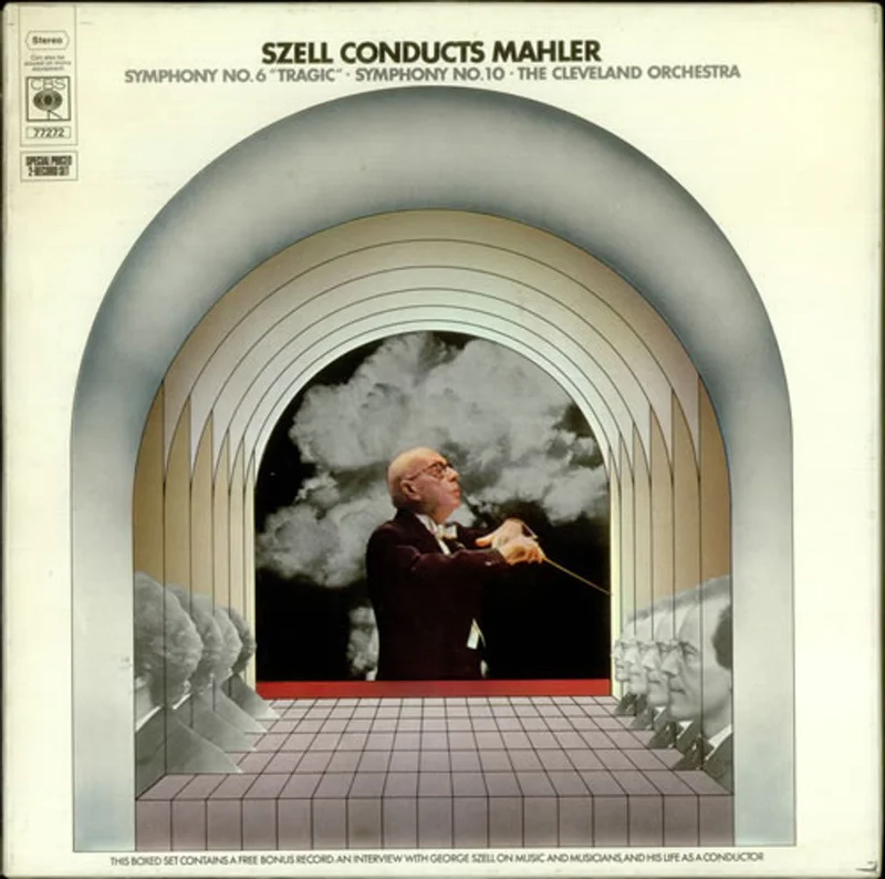 Gustav Mahler Symphony No. 6 'Tragic' & Symphony No. 10 UK 2-LP vinyl set