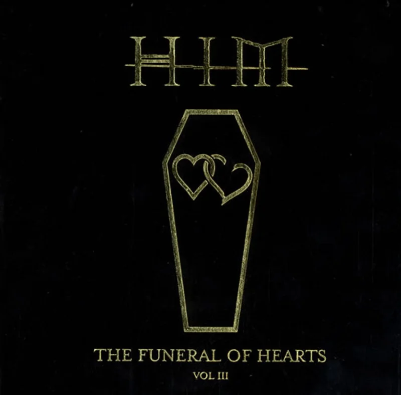 H.i.m (His Infernal Majesty) Funeral Of Hearts - Velvet Sleeve UK 7" vinyl