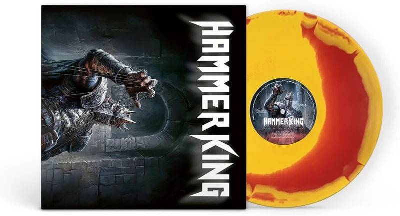 Hammer King Make Metal Royal Again - Sunburst Colour Vinyl - Sealed UK Vinyl LP