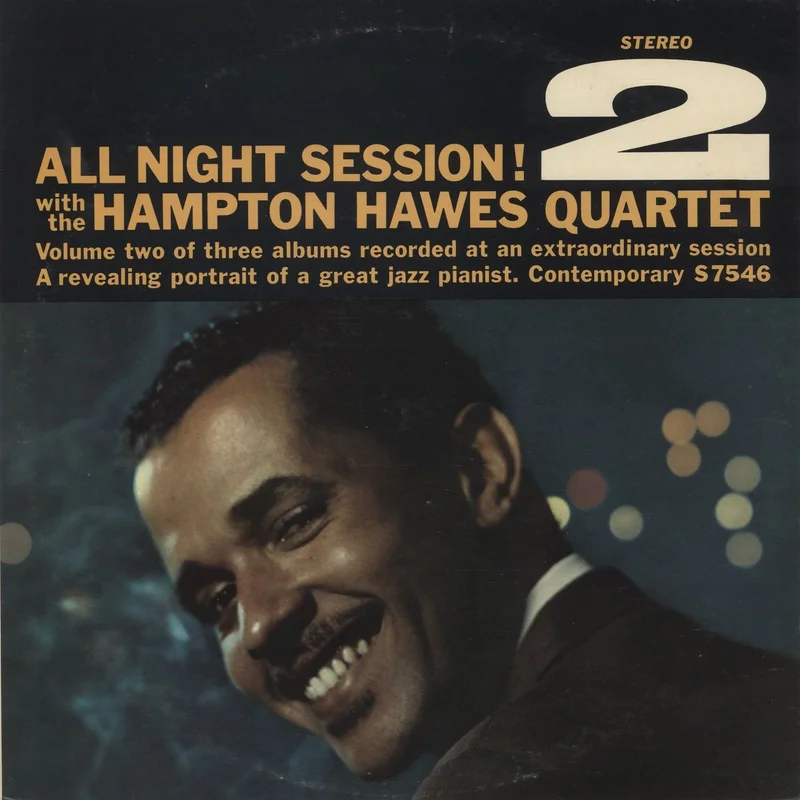 Hampton Hawes Hampton Hawes Quartet: All Night Session, Vol. 2 US Vinyl LP