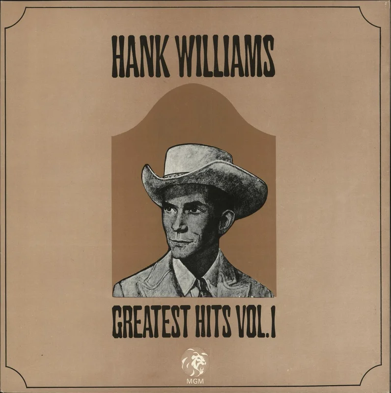 Hank Williams Greatest Hits Volume 1 UK Vinyl LP