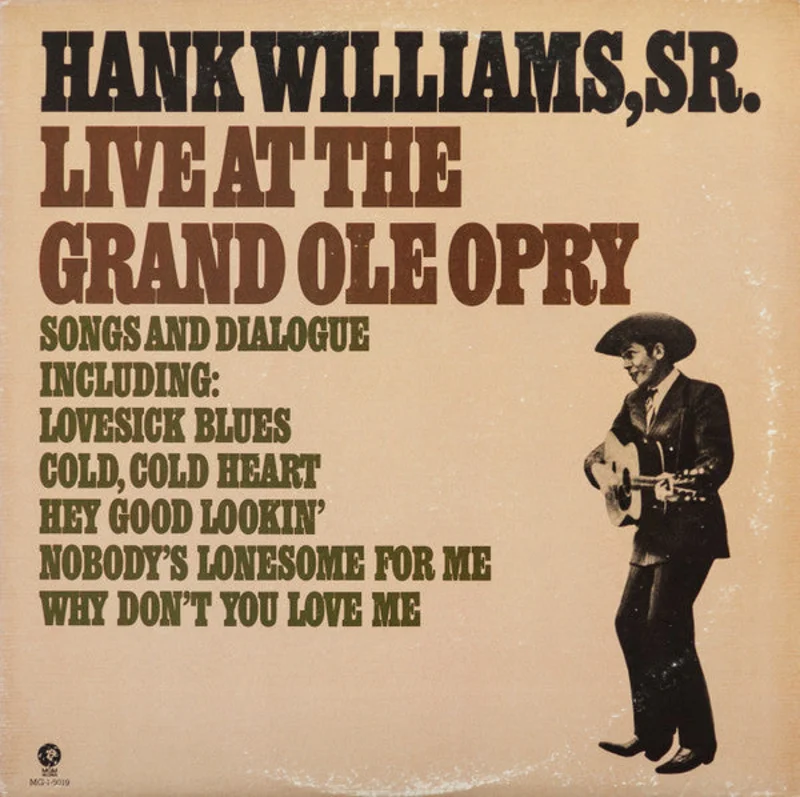 Hank Williams - Live At The Grand Ole Opry