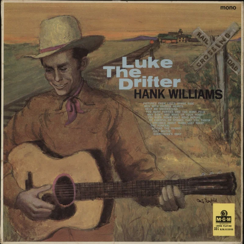 Hank Williams Luke The Drifter UK Vinyl LP